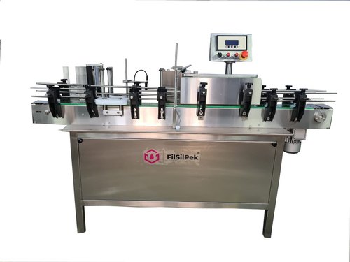 Glass Bottle Sticker Labeling Machine